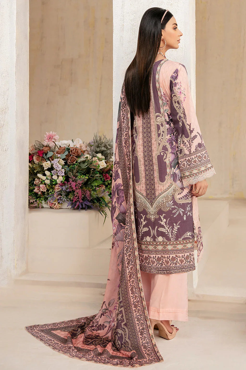 Ramsha | Rangrez Lawn Collection | N-306 - Aqsa Fabrics