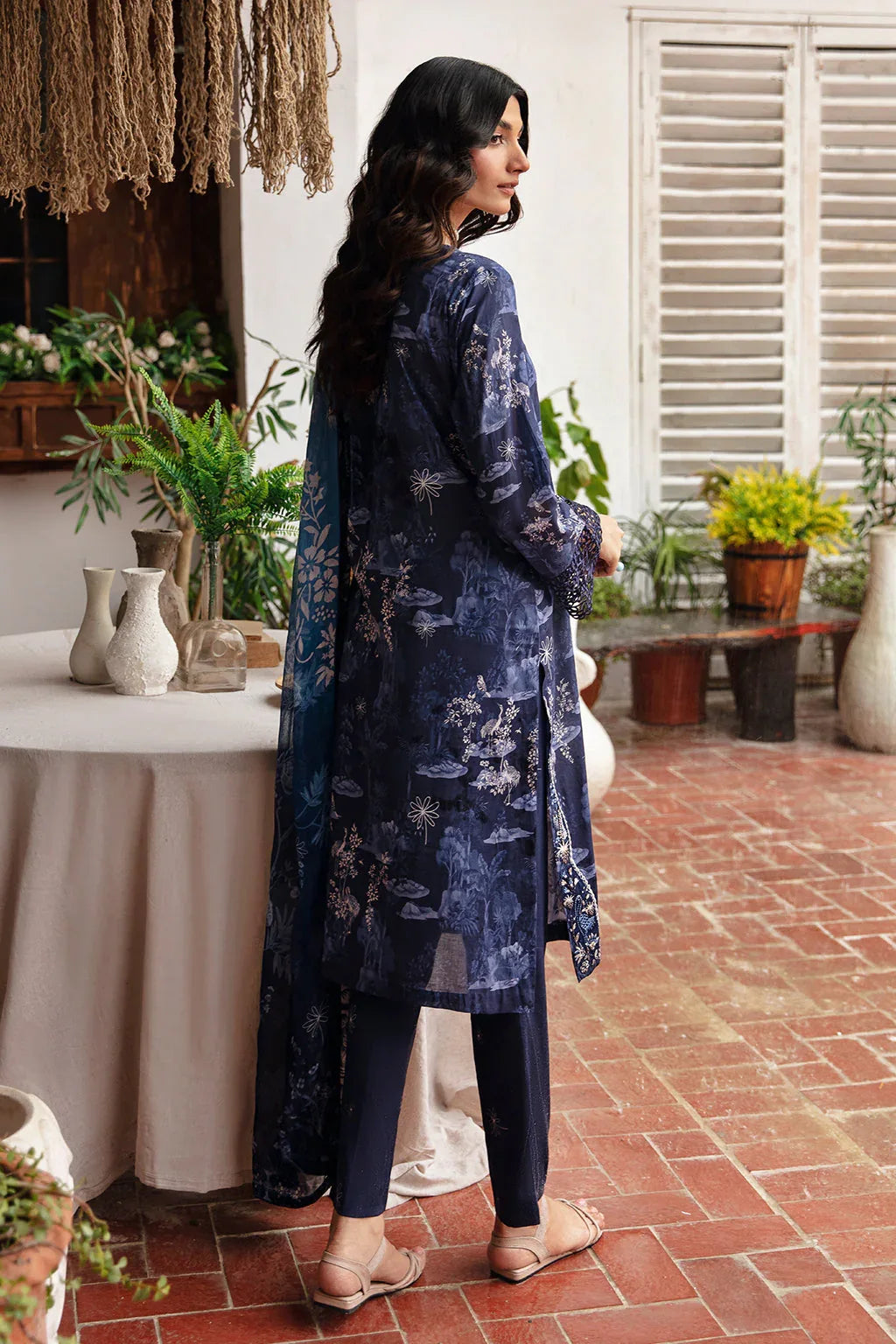 Ramsha | Rangrez Lawn Collection | N-404 - Aqsa Fabrics
