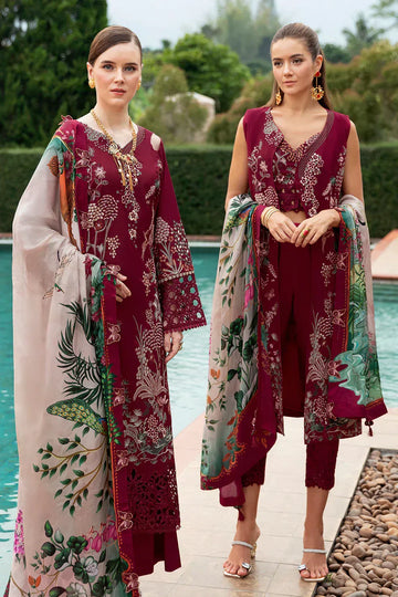 Ramsha | Andaz Collection | CRIMSON GLOW - Aqsa Fabrics