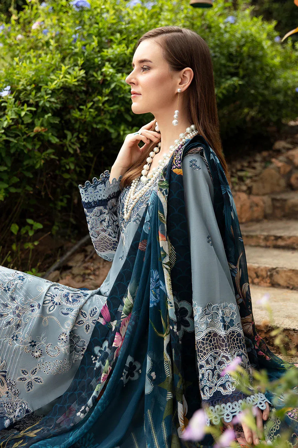 Ramsha | Andaz Collection | ALICE BLUE - Aqsa Fabrics