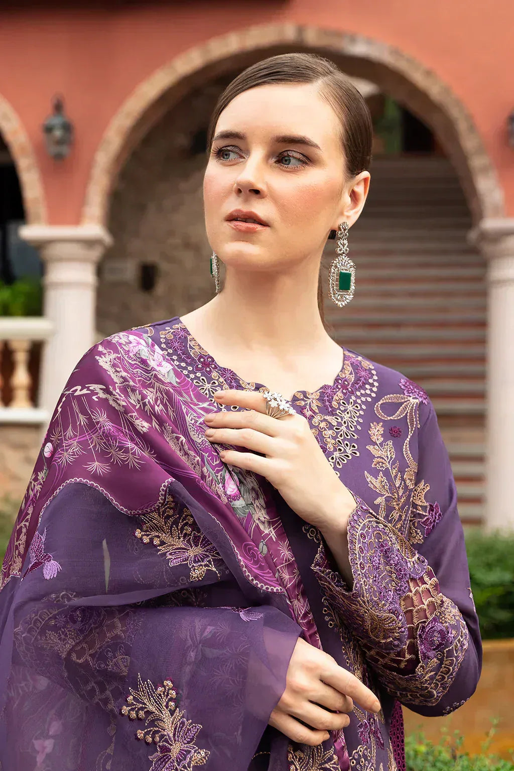 Ramsha | Andaz Collection | PURPLE SAPPHIRE - Aqsa Fabrics