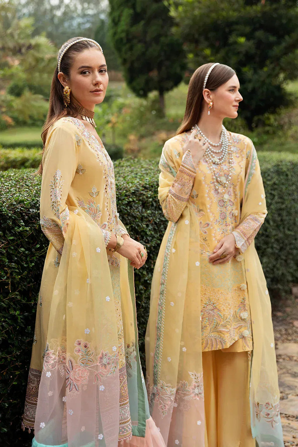 Ramsha | Andaz Collection | MELLOW YELLOW - Aqsa Fabrics