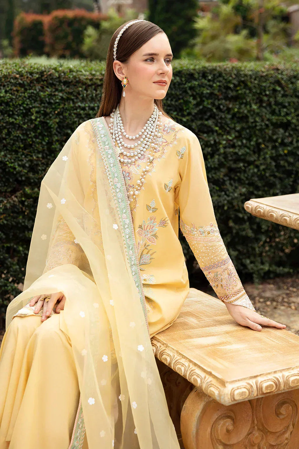 Ramsha | Andaz Collection | MELLOW YELLOW - Aqsa Fabrics