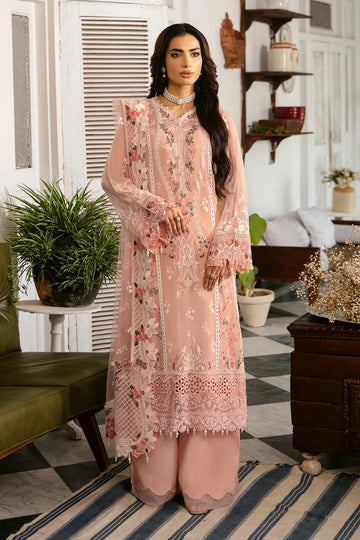 Ramsha | Dastak Luxury Chiffon Collection | Q-101 - Aqsa Fabrics