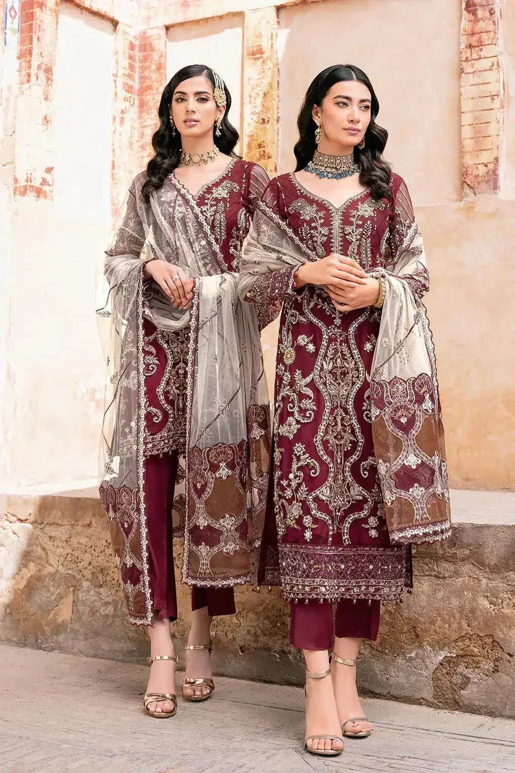 Ramsha | Luxury Wedding Collection 23 | H-203 - Aqsa Fabrics