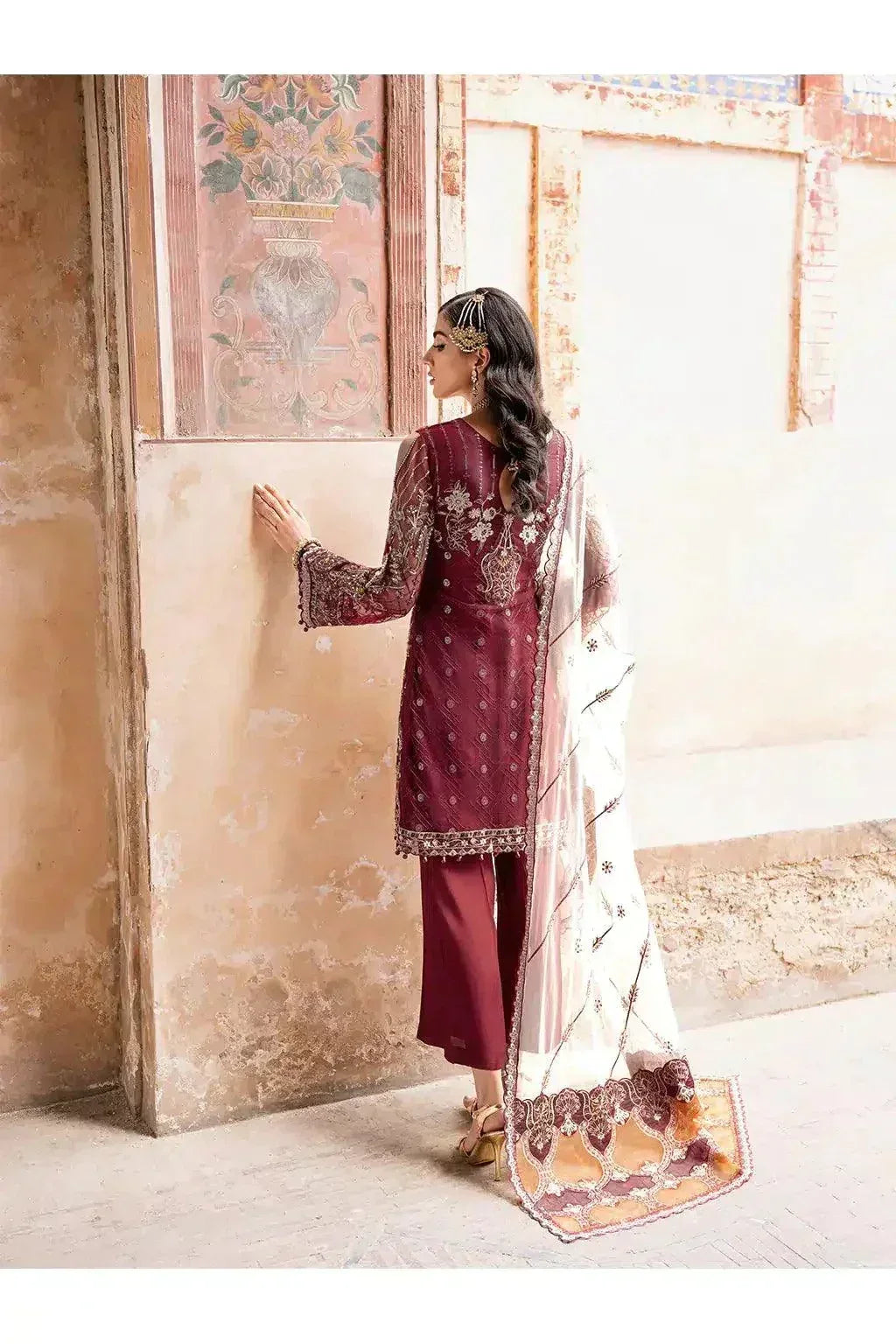 Ramsha | Luxury Wedding Collection 23 | H-203 - Aqsa Fabrics