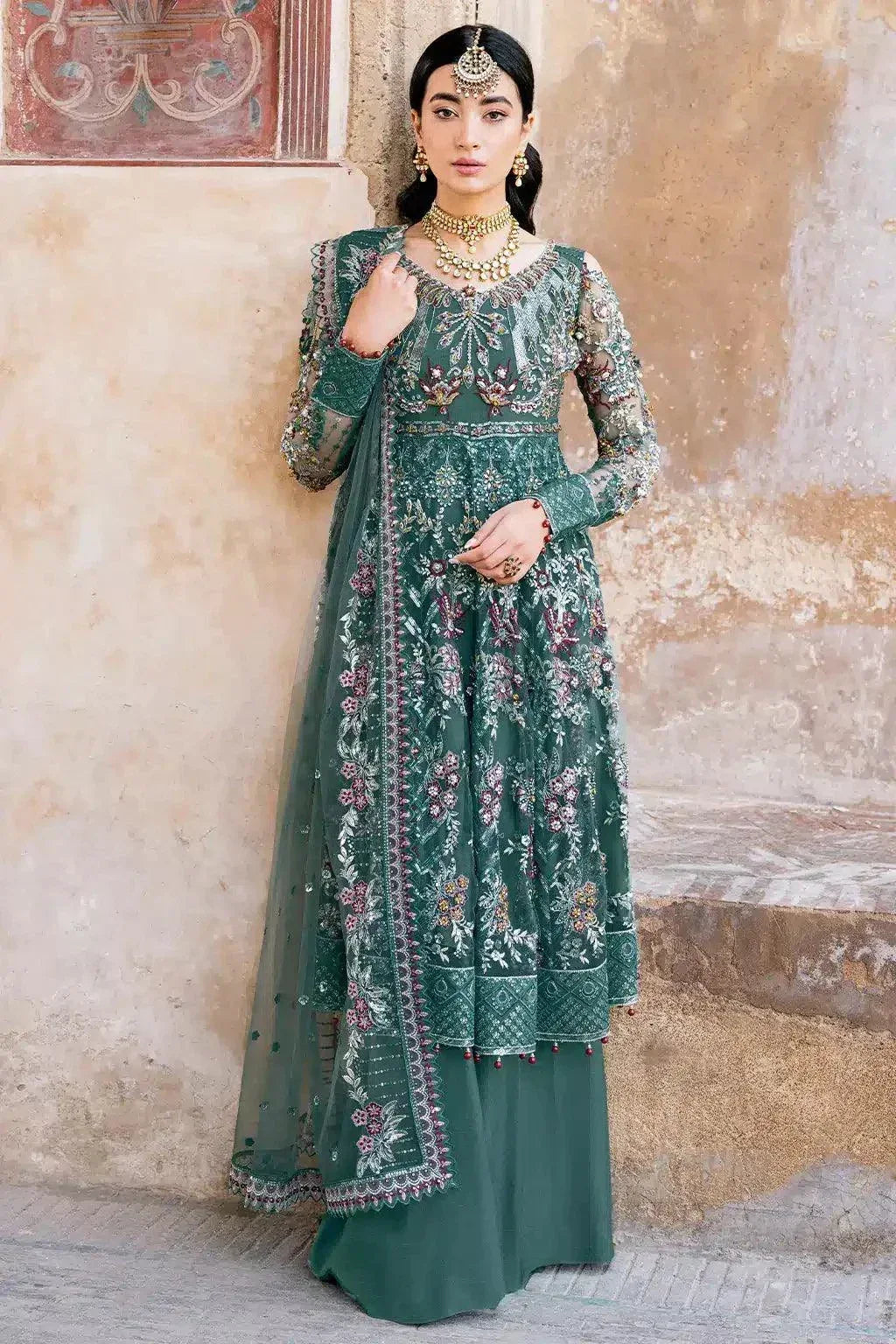 Ramsha | Luxury Wedding Collection 23 | H-208 - Aqsa Fabrics