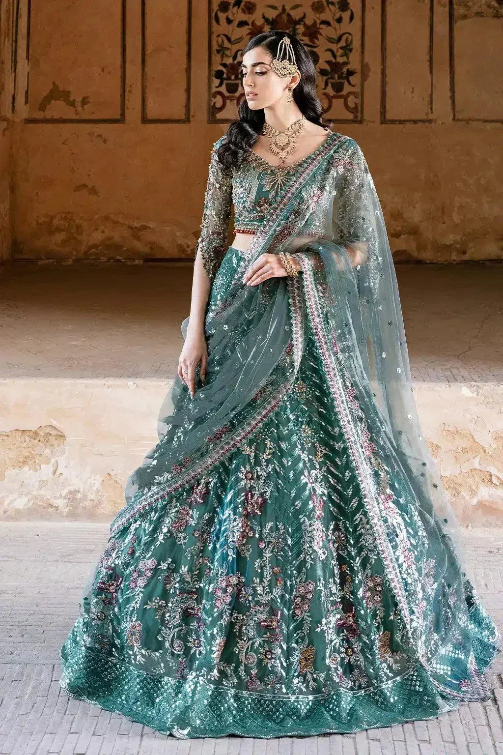 Ramsha | Luxury Wedding Collection 23 | H-208 - Aqsa Fabrics