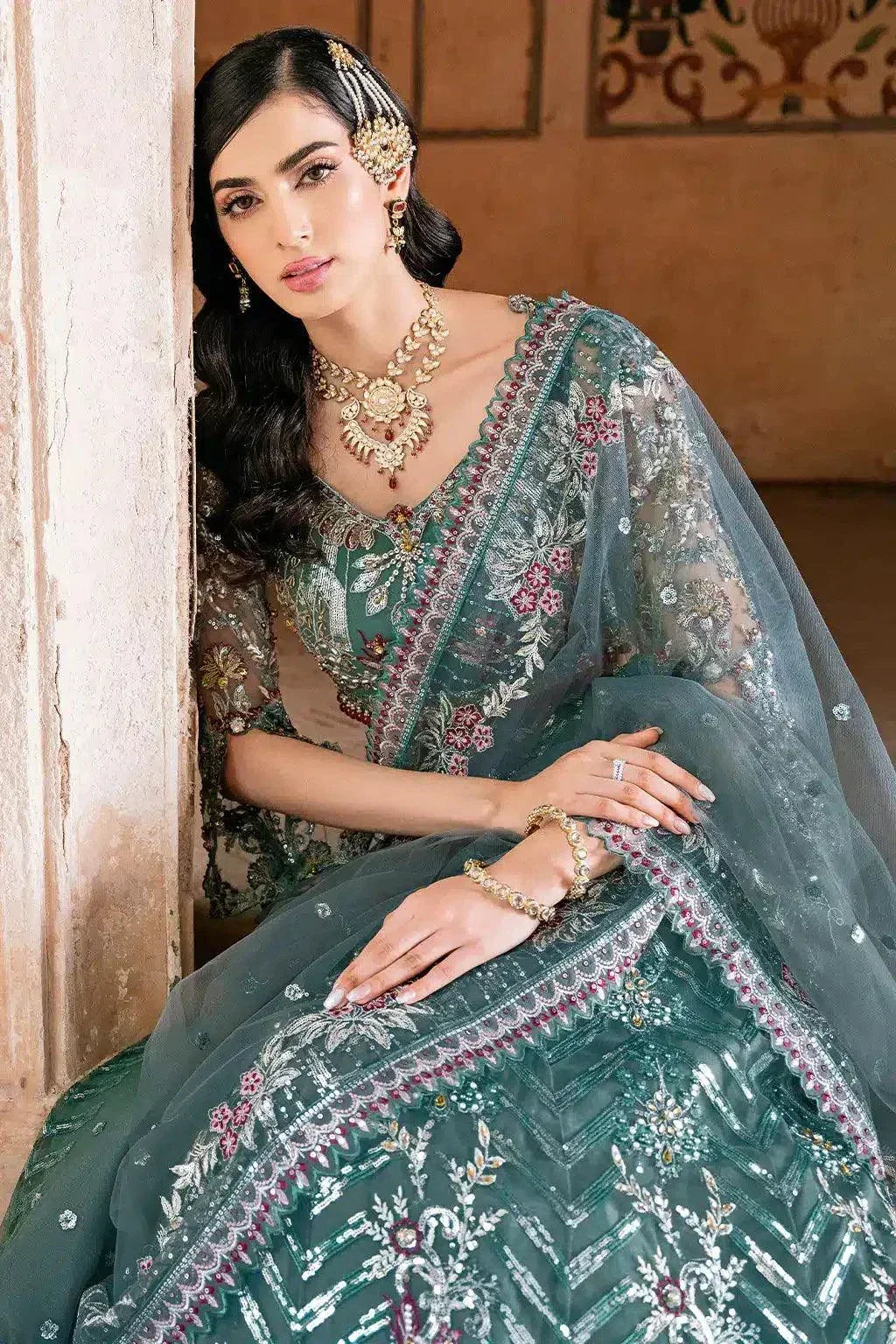 Ramsha | Luxury Wedding Collection 23 | H-208 - Aqsa Fabrics