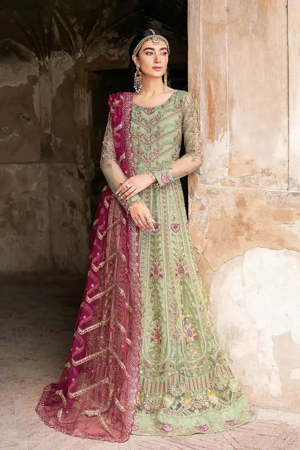 Ramsha | Luxury Wedding Collection 23 | H-206 - Aqsa Fabrics