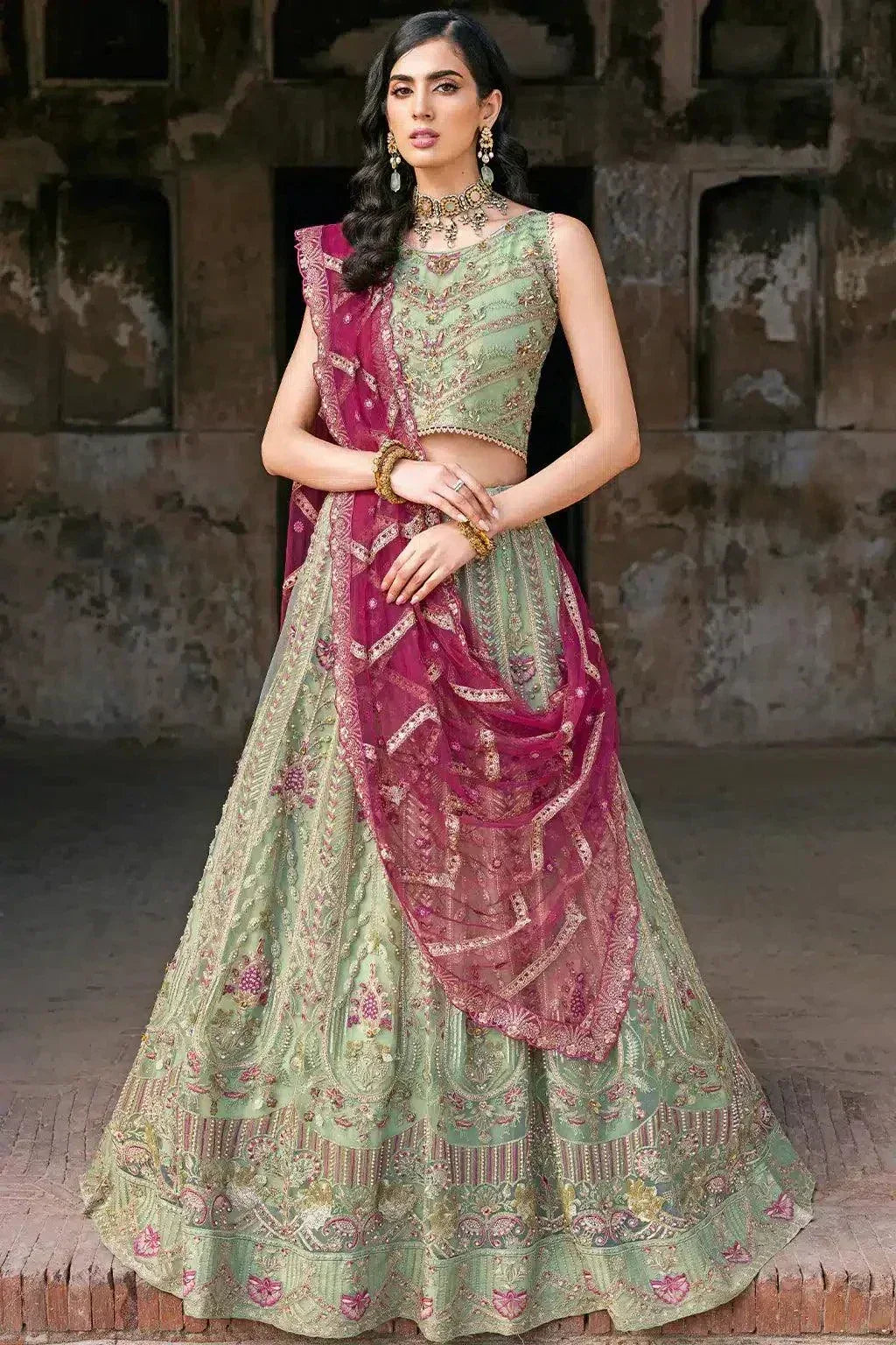 Ramsha | Luxury Wedding Collection 23 | H-206 - Aqsa Fabrics