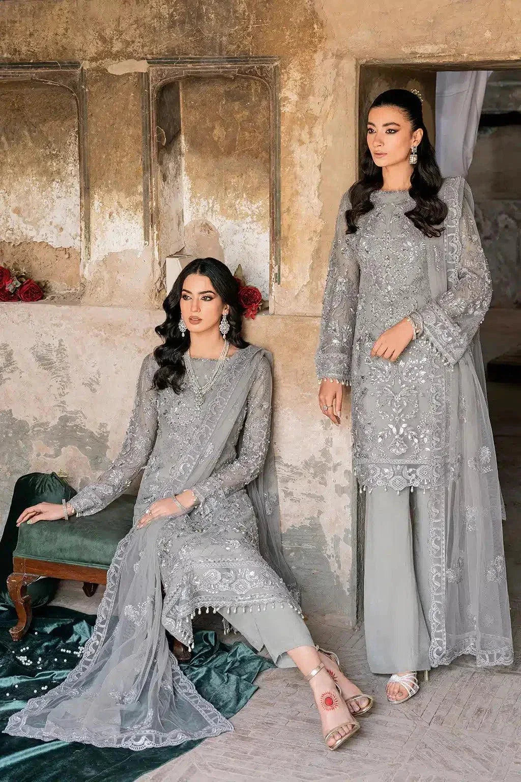 Ramsha | Luxury Wedding Collection 23 | H-210 - Aqsa Fabrics