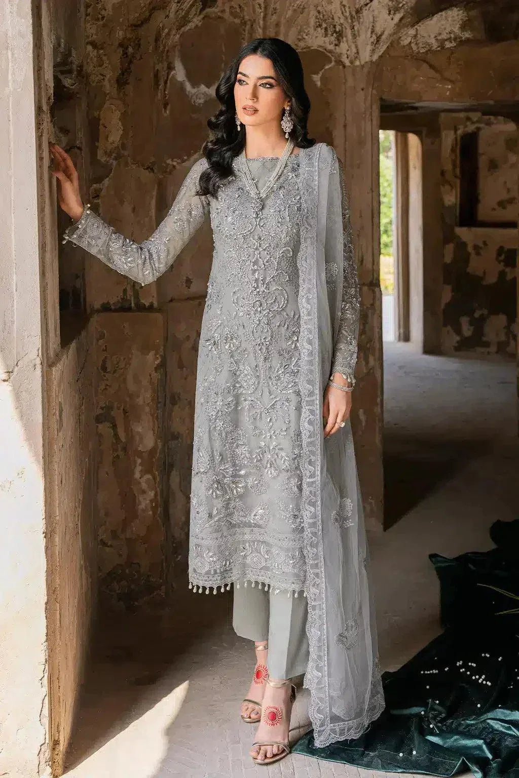 Ramsha | Luxury Wedding Collection 23 | H-210 - Aqsa Fabrics