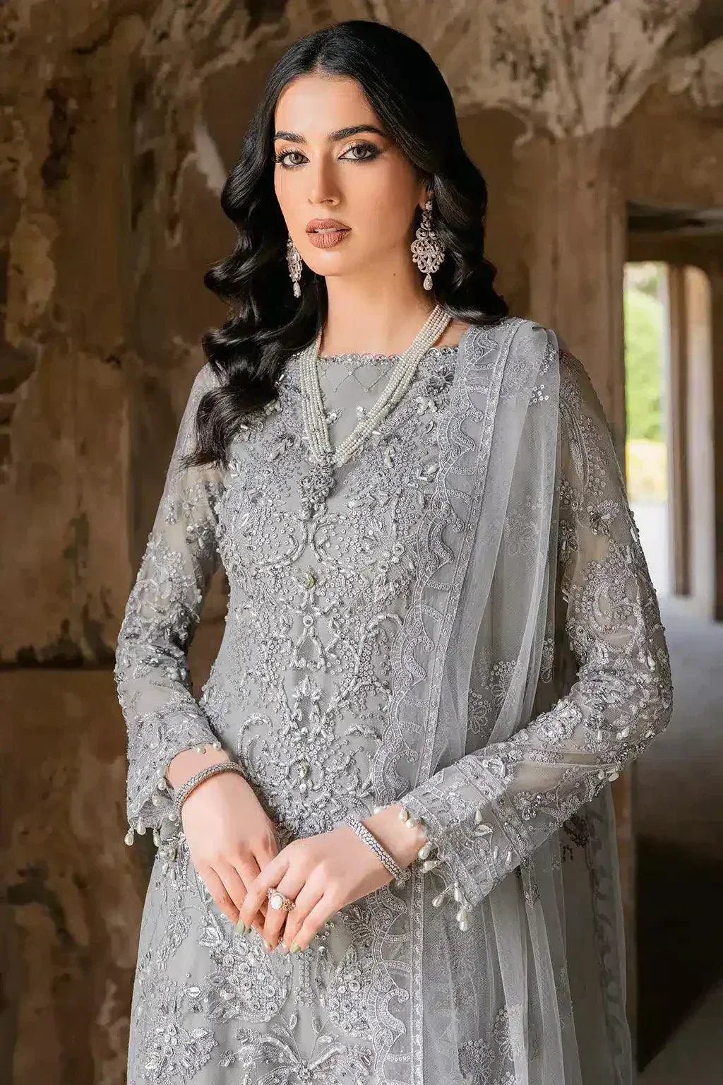 Ramsha | Luxury Wedding Collection 23 | H-210 - Aqsa Fabrics
