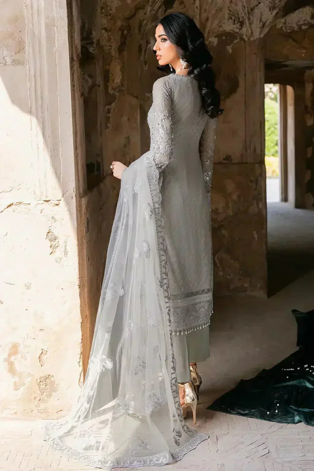 Ramsha | Luxury Wedding Collection 23 | H-210 - Aqsa Fabrics