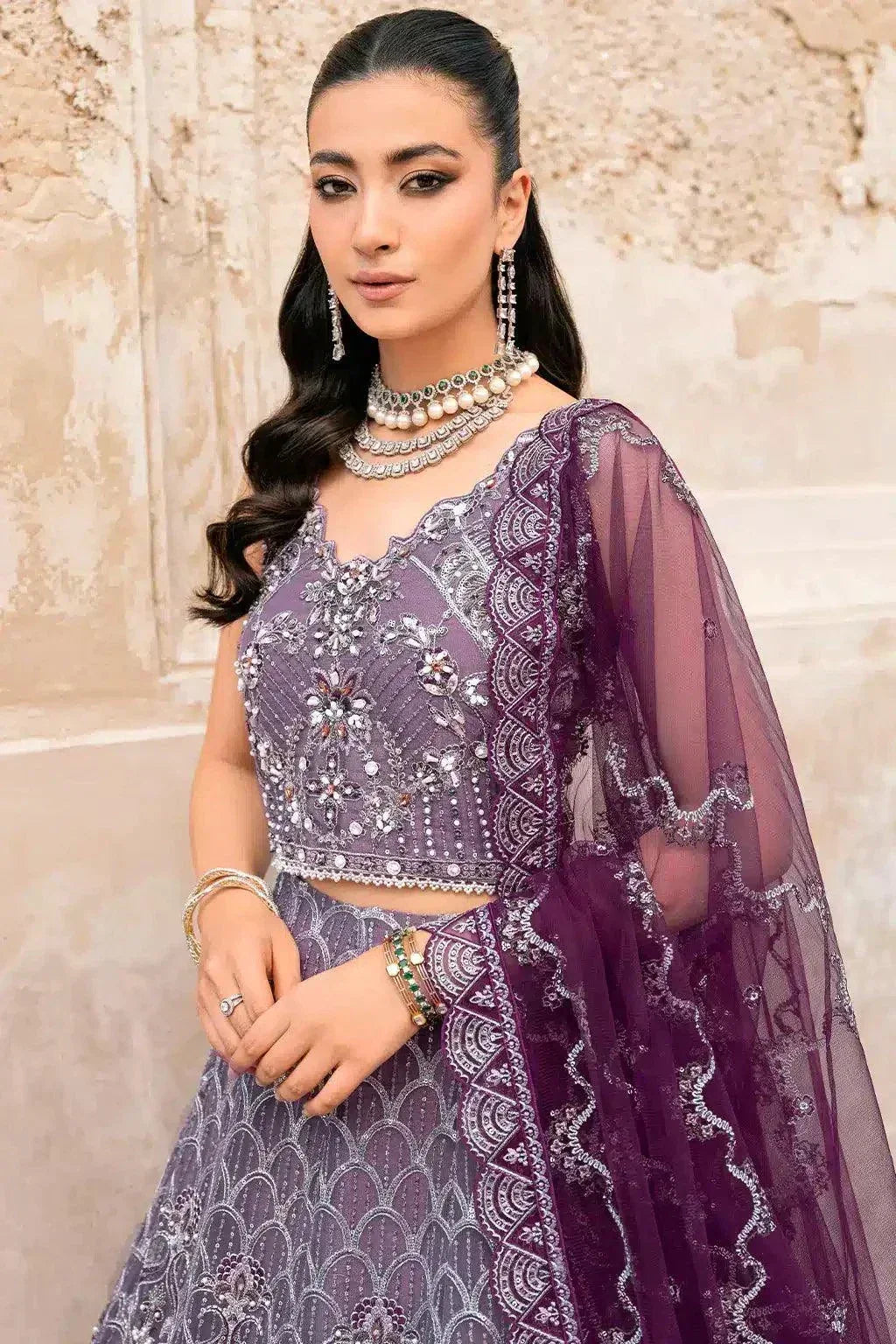 Ramsha | Luxury Wedding Collection 23 | H-201 - Aqsa Fabrics