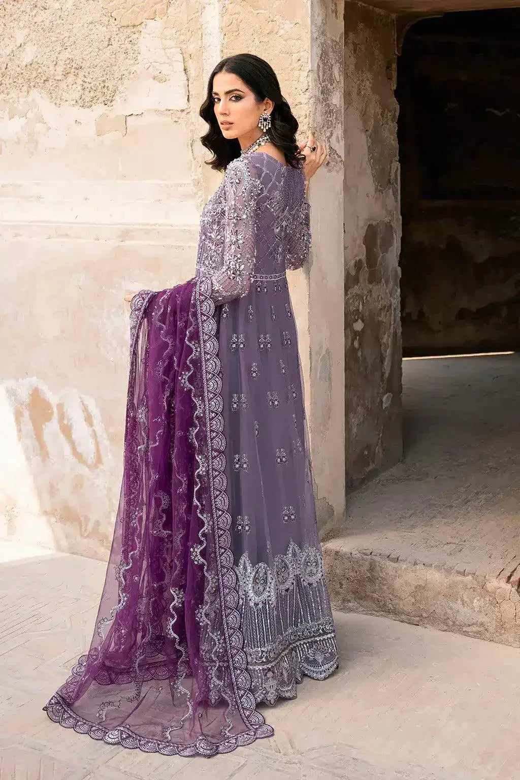 Ramsha | Luxury Wedding Collection 23 | H-201 - Aqsa Fabrics