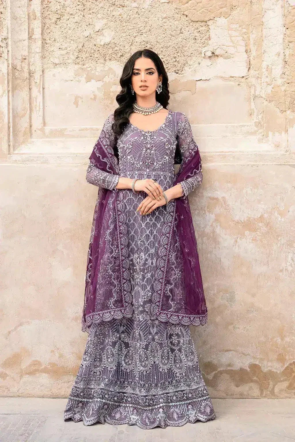 Ramsha | Luxury Wedding Collection 23 | H-201 - Aqsa Fabrics