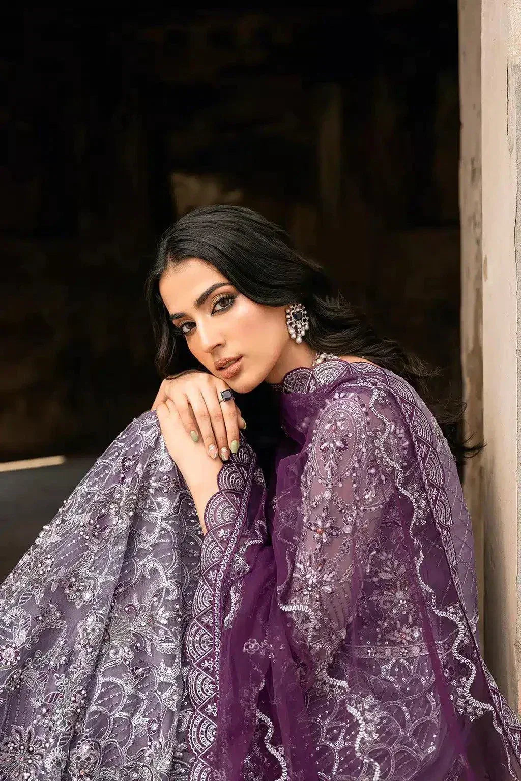 Ramsha | Luxury Wedding Collection 23 | H-201 - Aqsa Fabrics