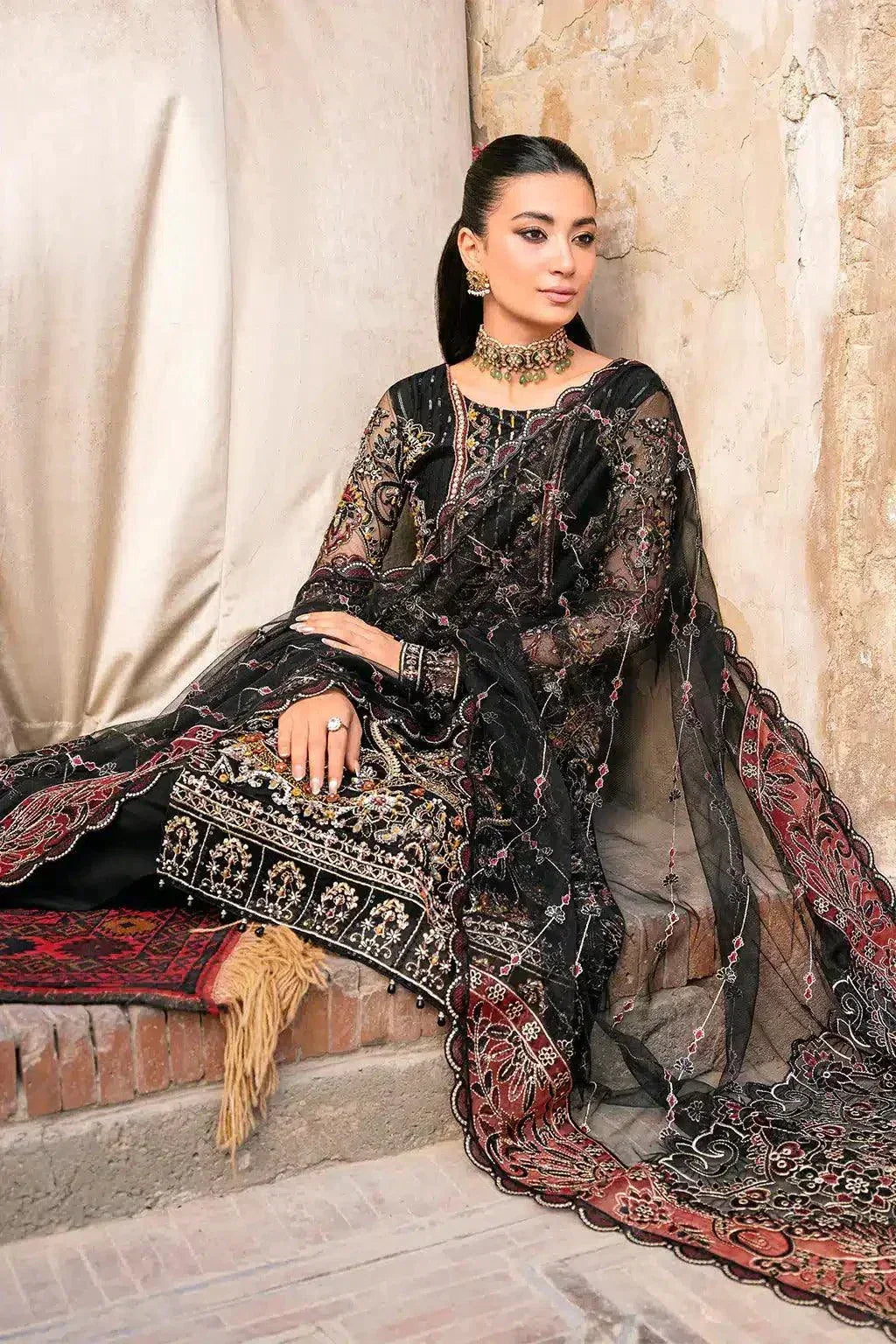 Ramsha | Luxury Wedding Collection 23 | H-205 - Aqsa Fabrics