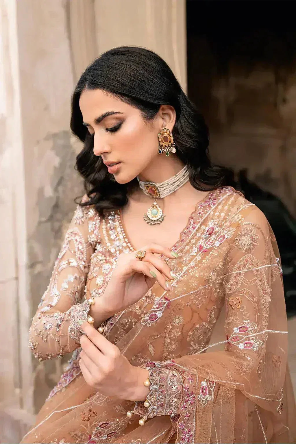 Ramsha | Luxury Wedding Collection 23 | H-209 - Aqsa Fabrics