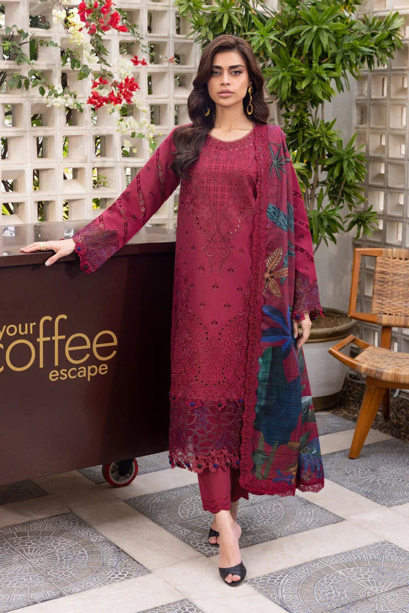 Rangrasiya | Carnation Luxury Festive Edit 25 | Aria - Aqsa Fabrics