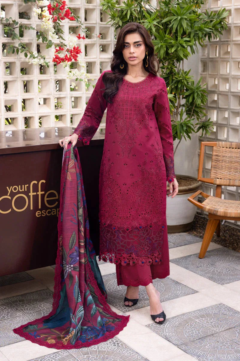 Rangrasiya | Carnation Luxury Festive Edit 25 | Aria - Aqsa Fabrics