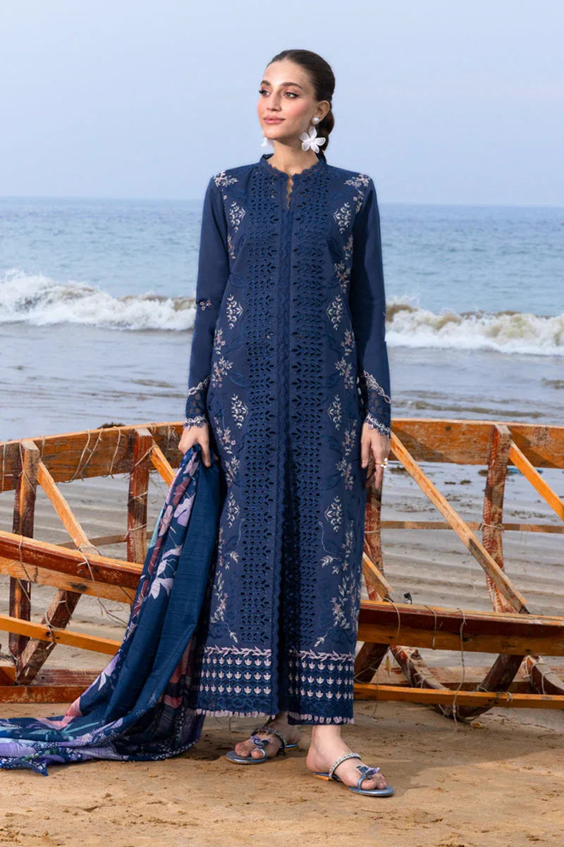 Rangrasiya | Carnation Luxury Festive Edit 25 | Keya - Aqsa Fabrics