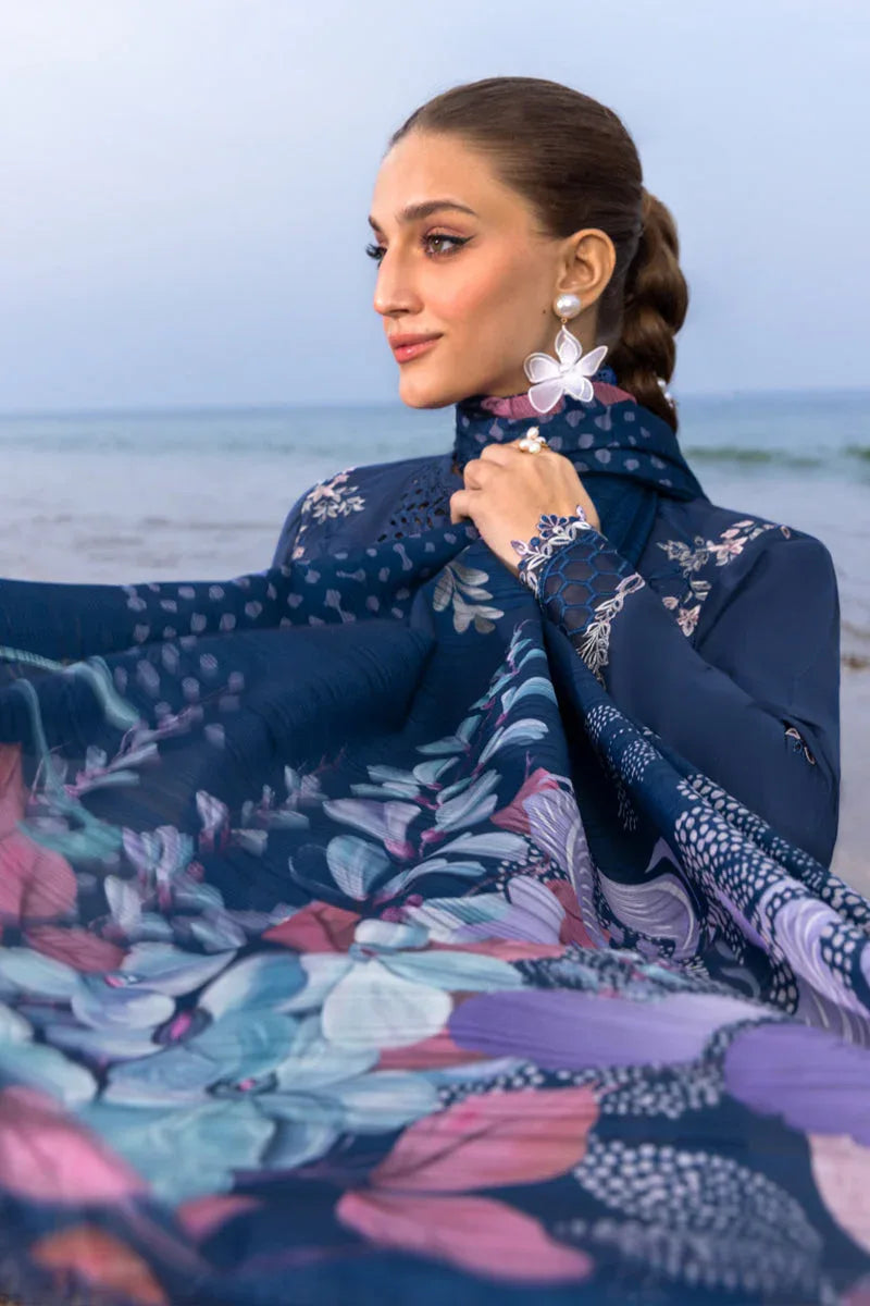 Rangrasiya | Carnation Luxury Festive Edit 25 | Keya - Aqsa Fabrics