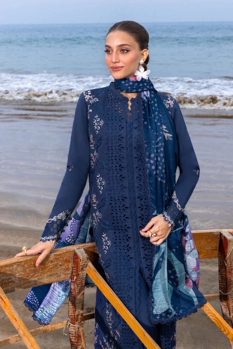 Rangrasiya | Carnation Luxury Festive Edit 25 | Keya - Aqsa Fabrics