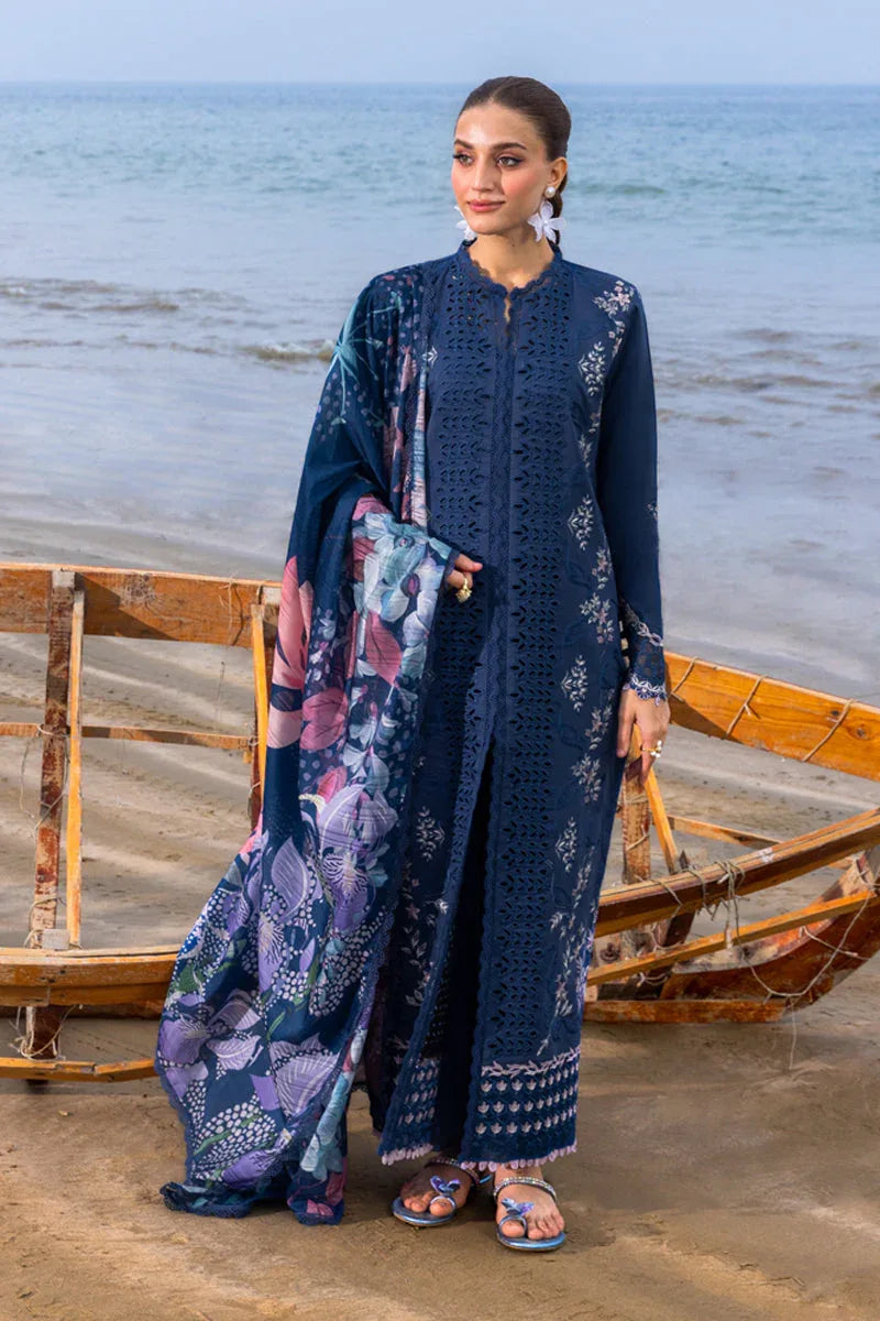 Rangrasiya | Carnation Luxury Festive Edit 25 | Keya - Aqsa Fabrics