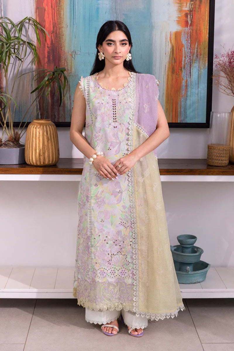 Rangrasiya | Carnation Luxury Festive Edit 25 | Lara - Aqsa Fabrics