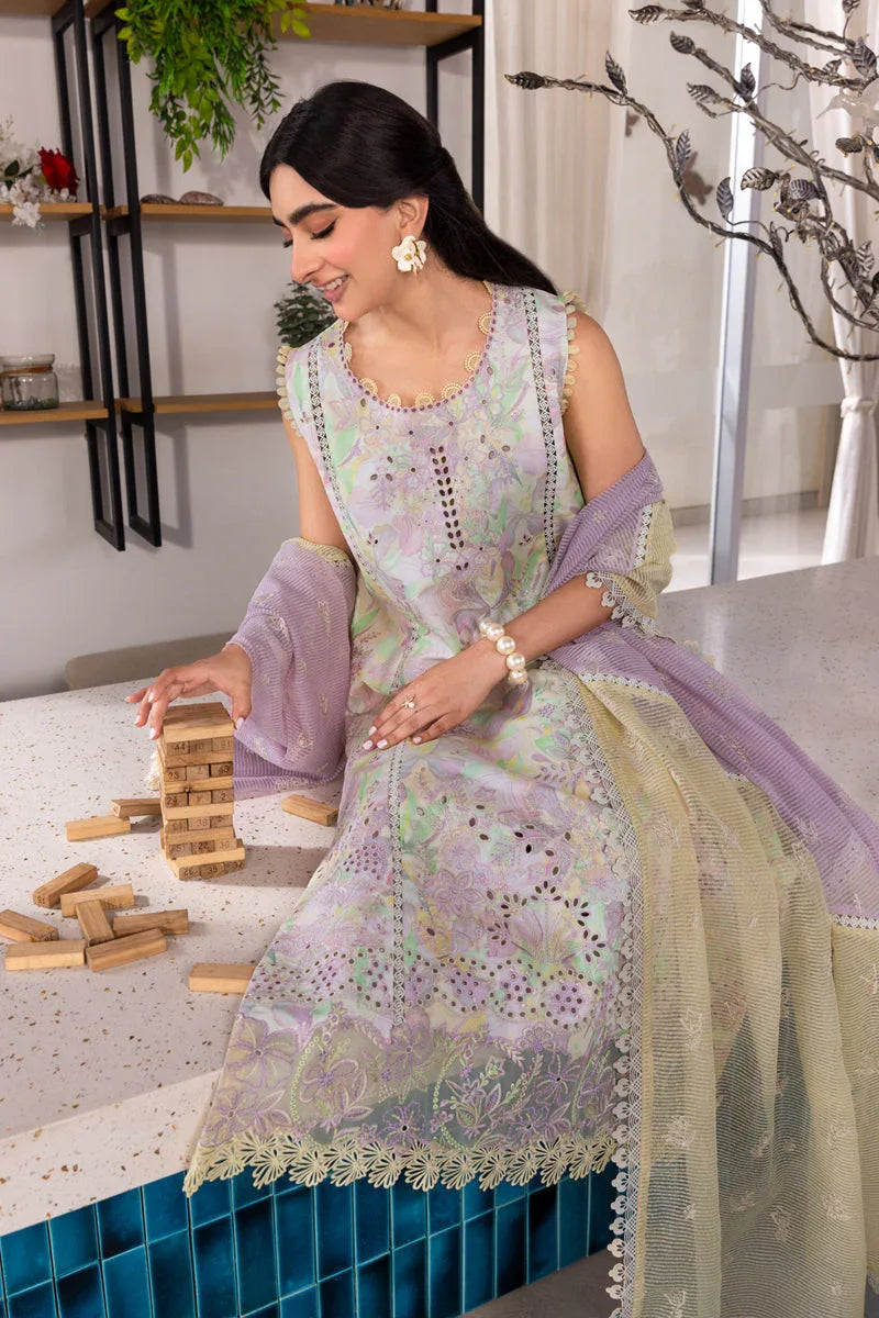 Rangrasiya | Carnation Luxury Festive Edit 25 | Lara - Aqsa Fabrics