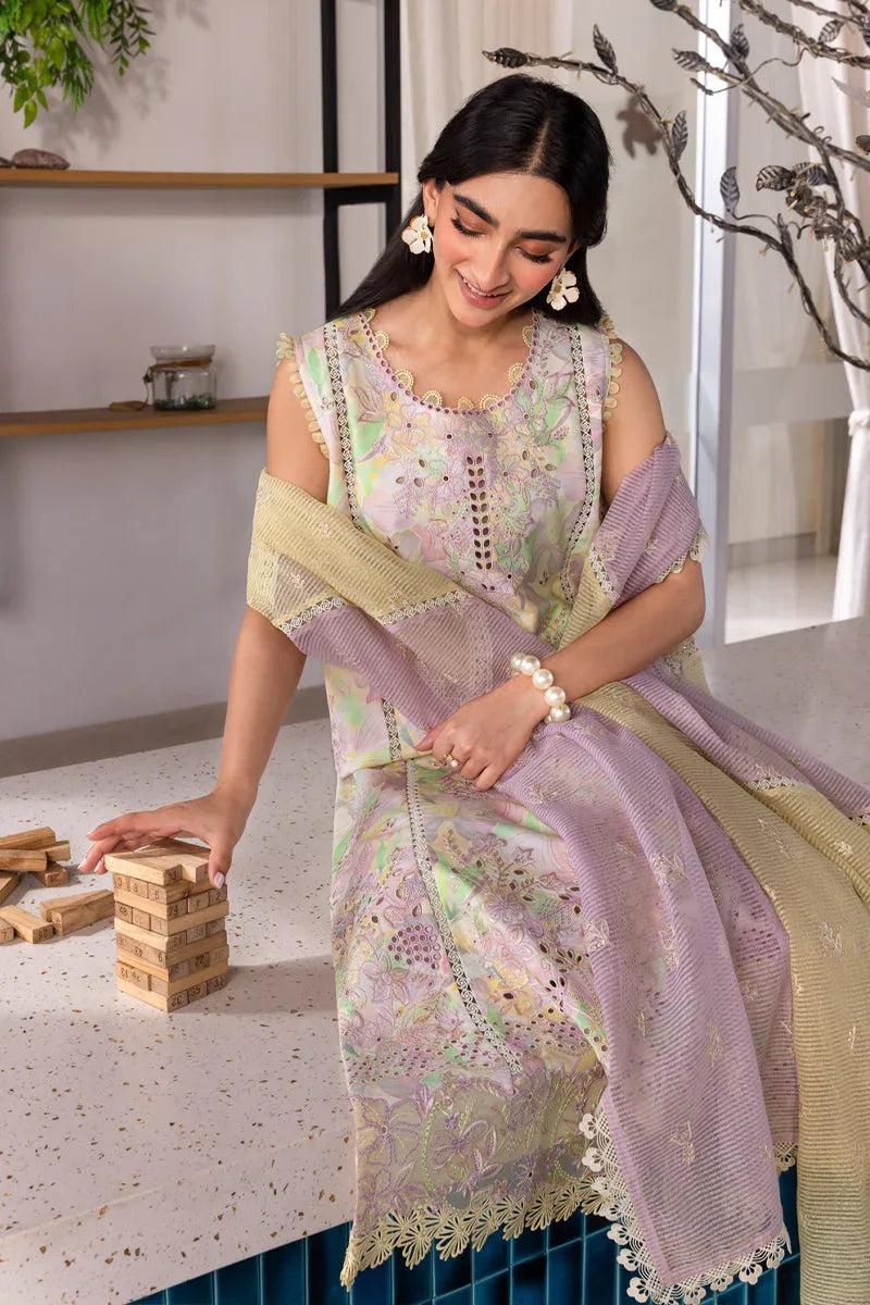 Rangrasiya | Carnation Luxury Festive Edit 25 | Lara - Aqsa Fabrics