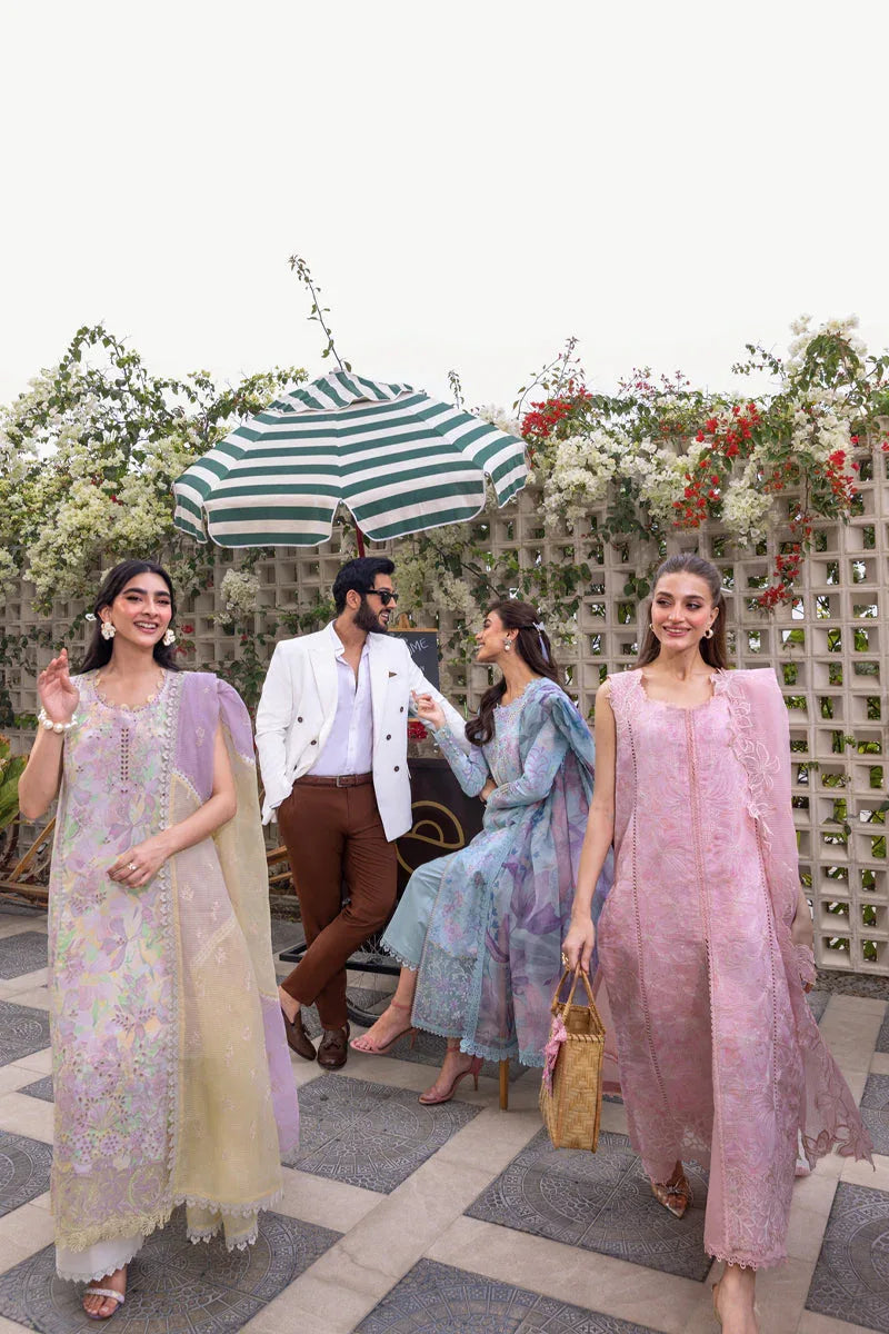 Rangrasiya | Carnation Luxury Festive Edit 25 | Lara - Aqsa Fabrics
