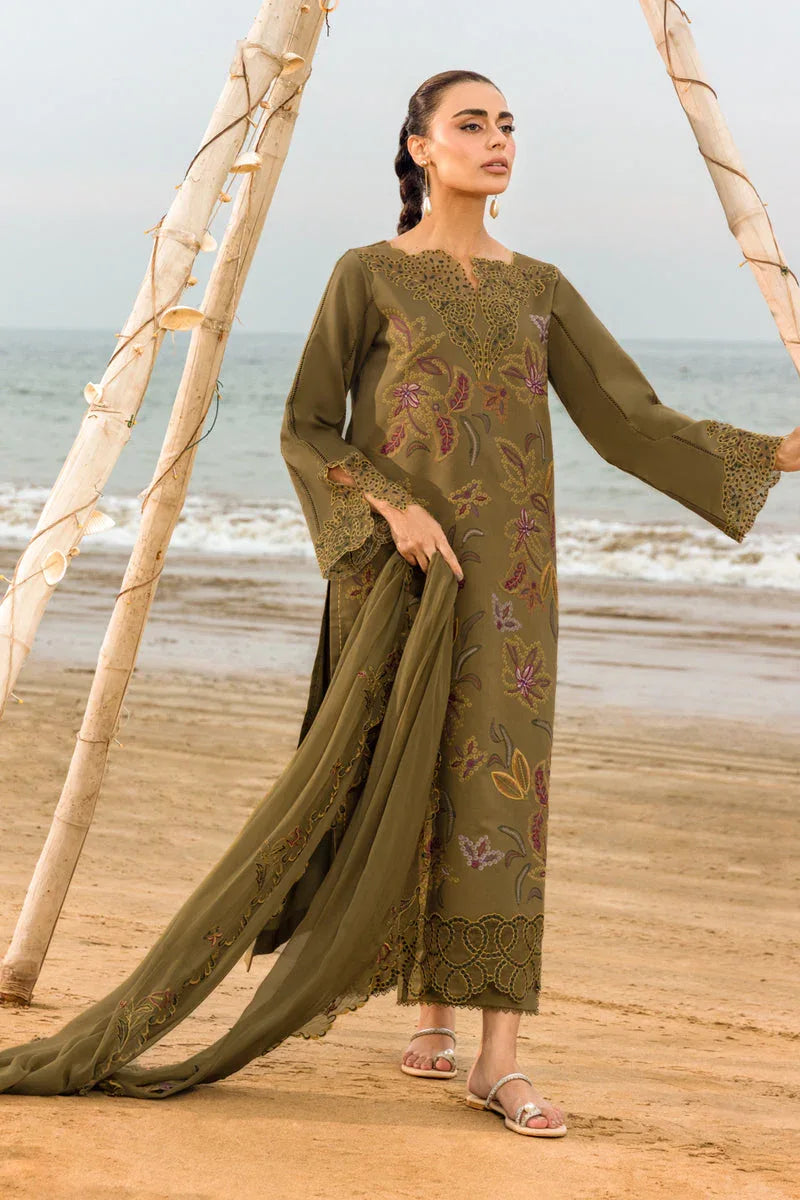 Rangrasiya | Carnation Luxury Festive Edit 25 | Leah - Aqsa Fabrics