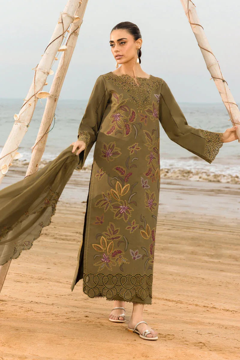 Rangrasiya | Carnation Luxury Festive Edit 25 | Leah - Aqsa Fabrics