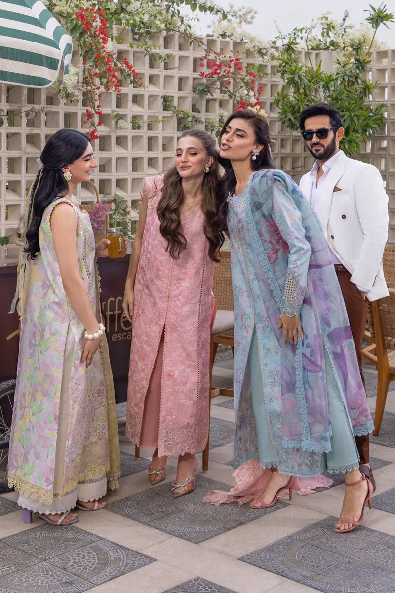 Rangrasiya | Carnation Luxury Festive Edit 25 | Leeza - Aqsa Fabrics