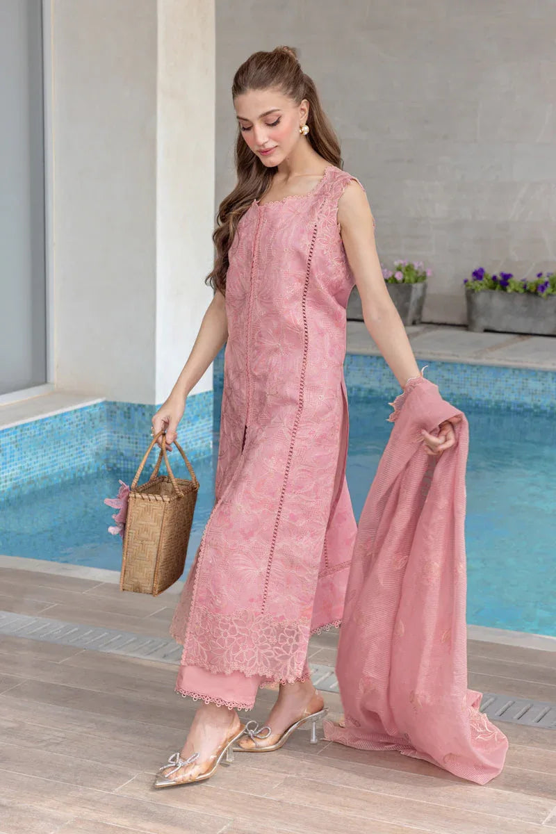 Rangrasiya | Carnation Luxury Festive Edit 25 | Mila - Aqsa Fabrics