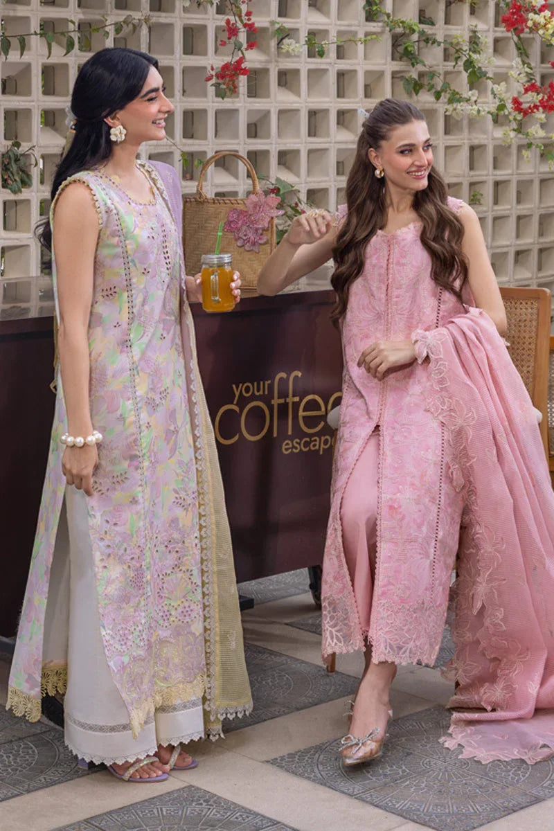 Rangrasiya | Carnation Luxury Festive Edit 25 | Mila - Aqsa Fabrics