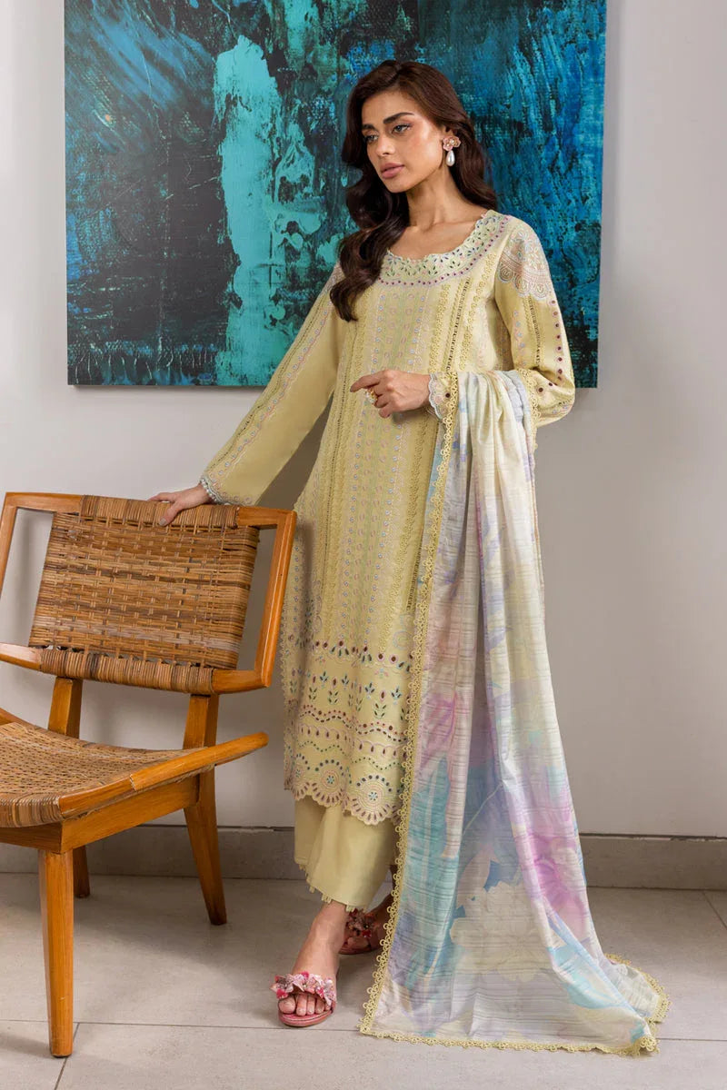Rangrasiya | Carnation Luxury Festive Edit 25 | Nora - Aqsa Fabrics
