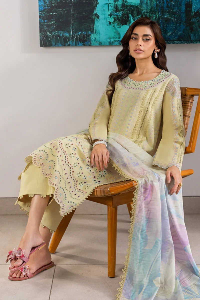 Rangrasiya | Carnation Luxury Festive Edit 25 | Nora - Aqsa Fabrics