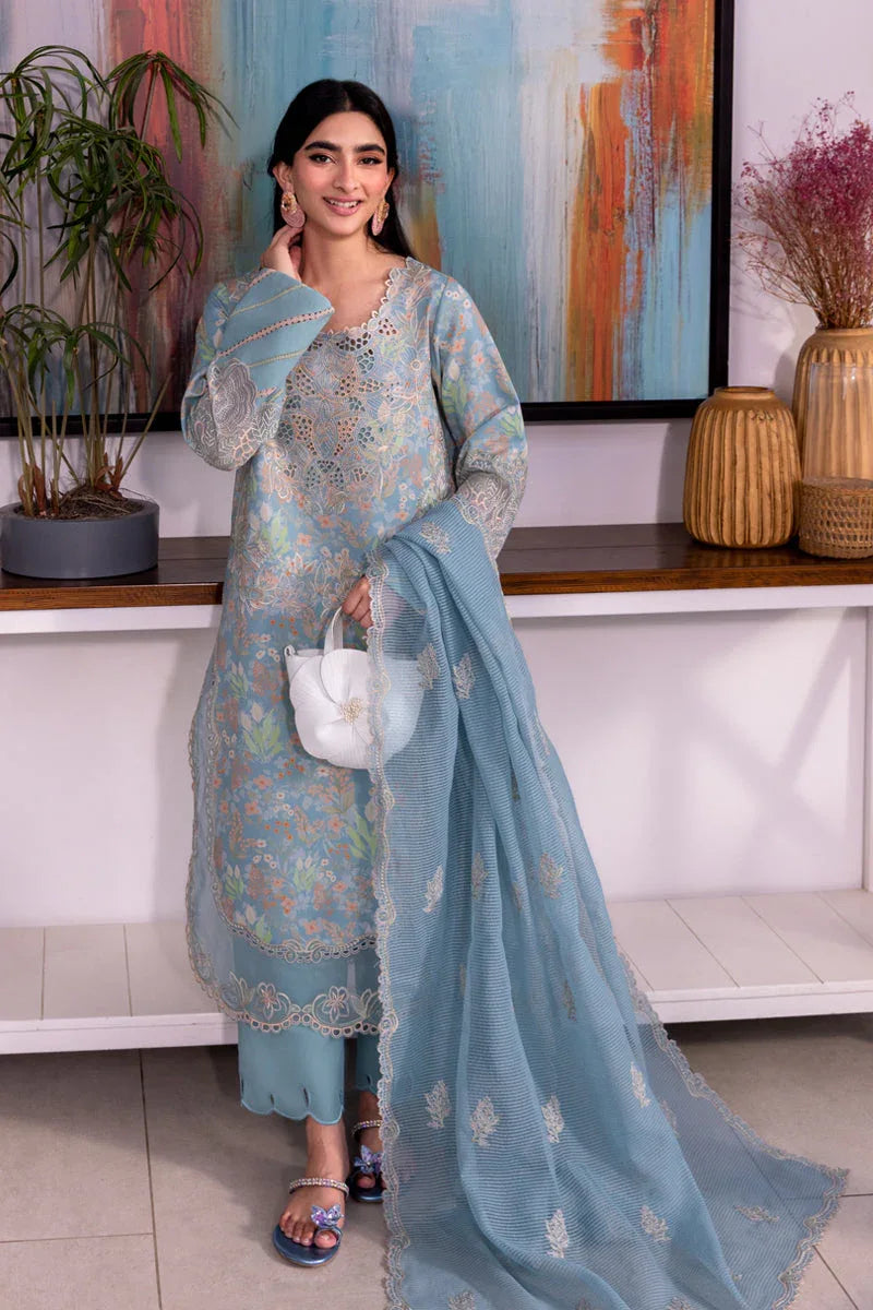 Rangrasiya | Carnation Luxury Festive Edit 25 | Zoey - Aqsa Fabrics
