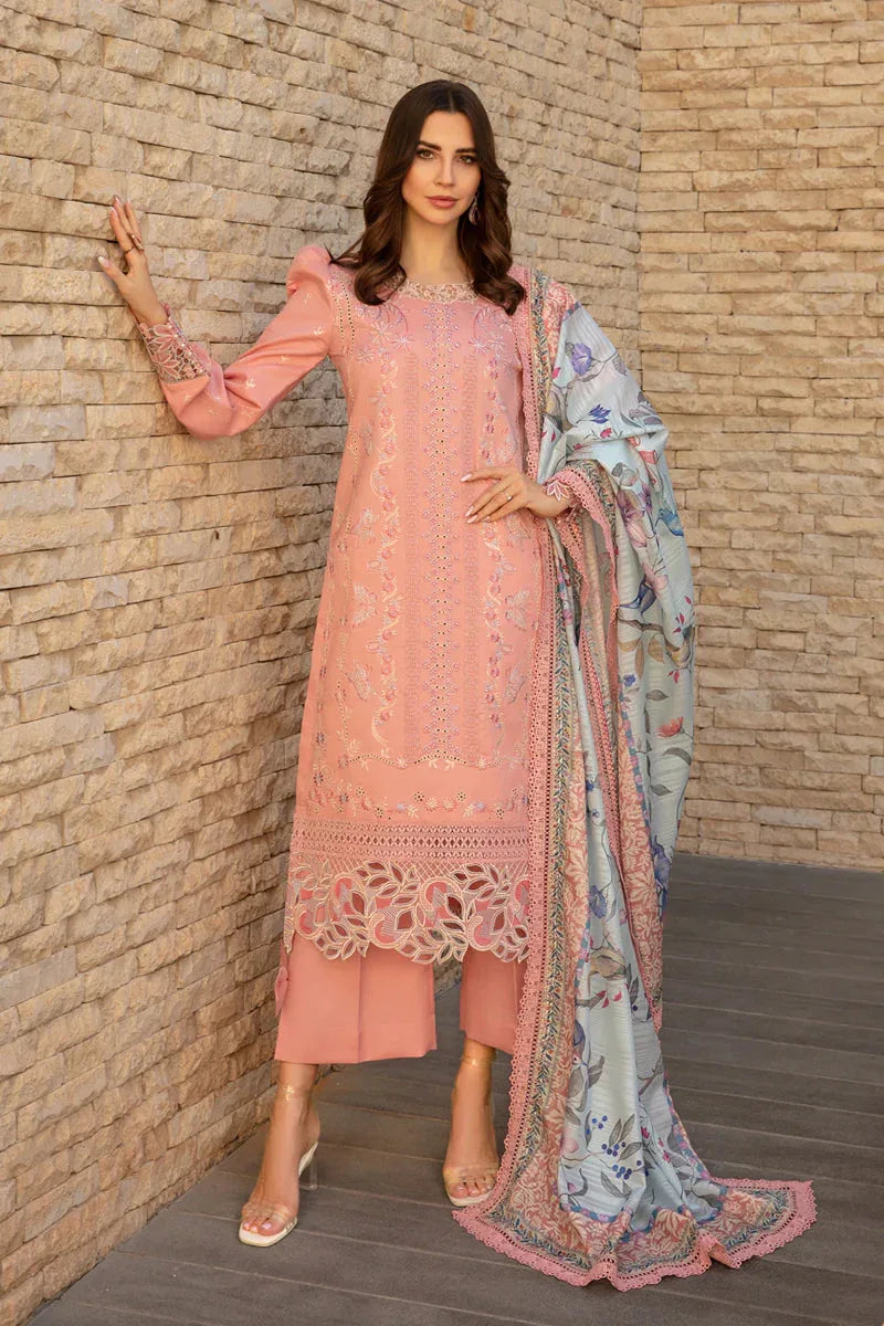 Rangrasiya | Carnation Summer 24 | Bella - Aqsa Fabrics