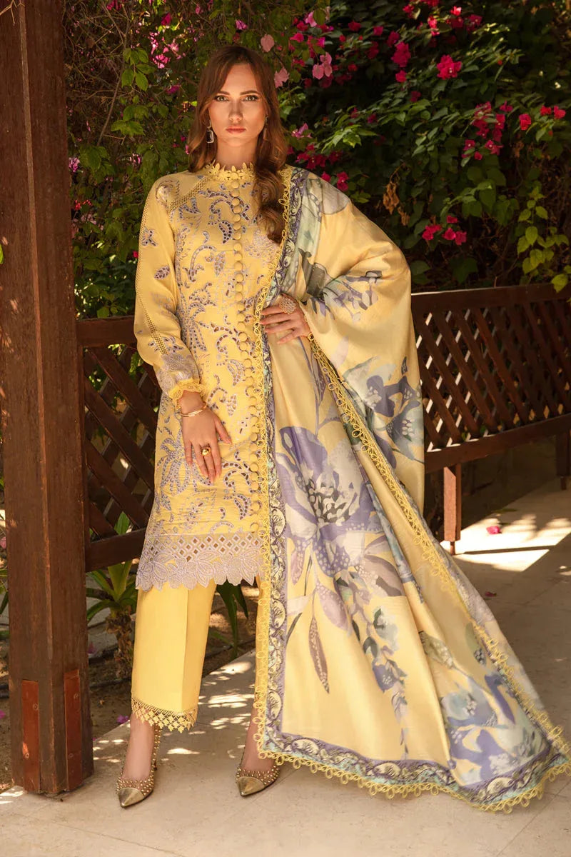 Rangrasiya | Carnation Summer 24 | Iris - Aqsa Fabrics