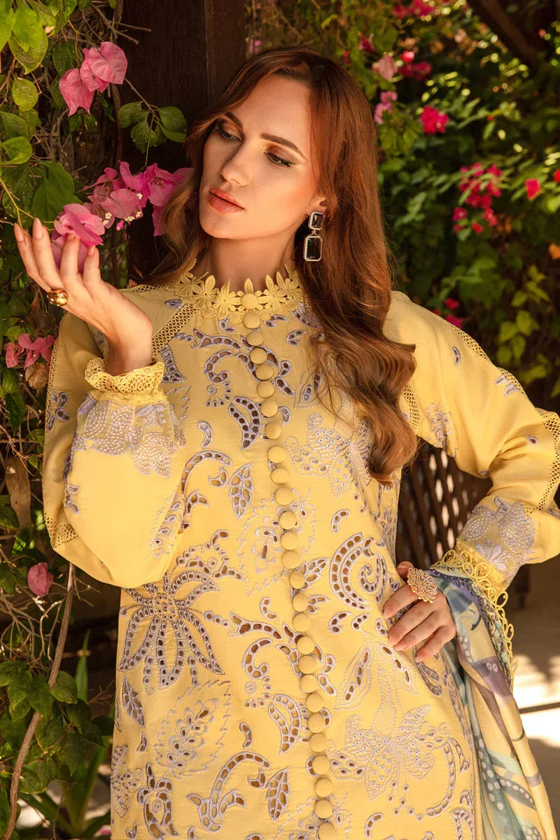 Rangrasiya | Carnation Summer 24 | Iris - Aqsa Fabrics