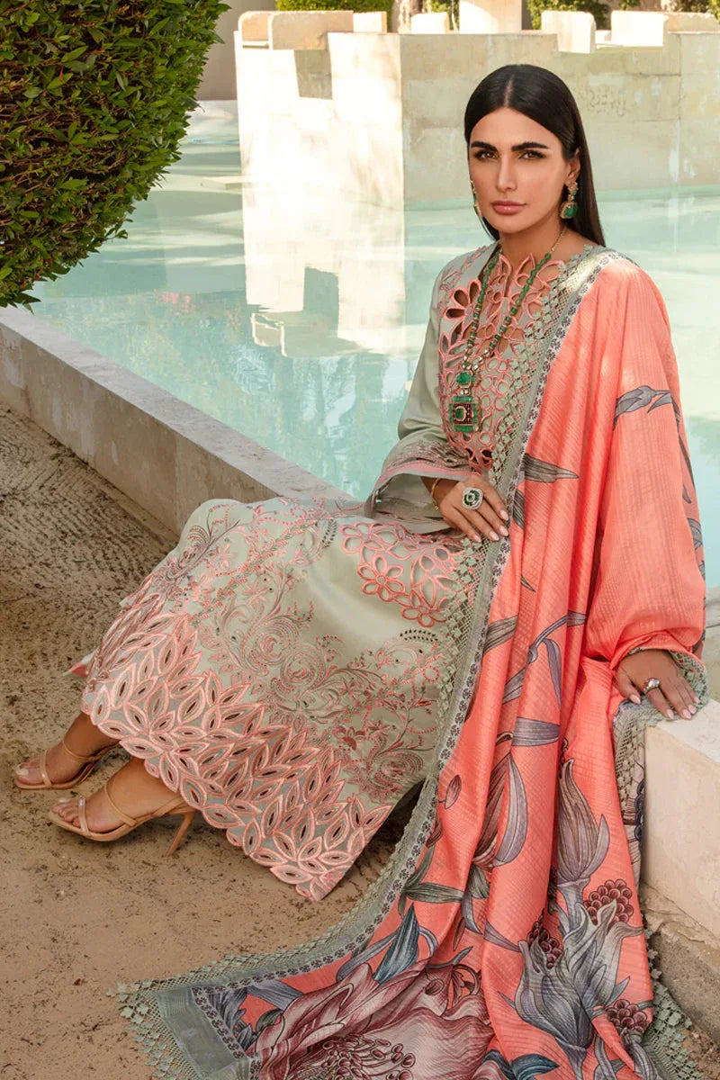 Rangrasiya | Carnation Summer 24 | Orchid - Aqsa Fabrics