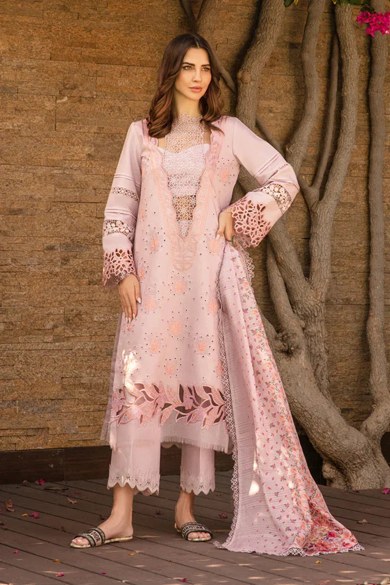 Rangrasiya | Carnation Summer 24 | Zinnia - Aqsa Fabrics