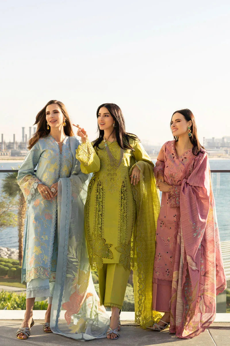 Rangrasiya | Carnation Summer Edit 25 | Aaleen - Aqsa Fabrics