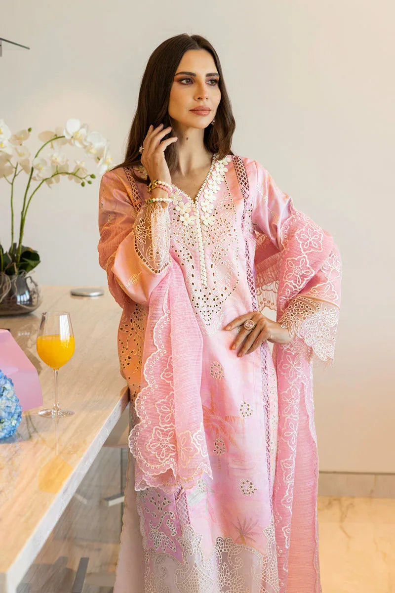 Rangrasiya | Carnation Summer Edit 25 | Freesia - Aqsa Fabrics